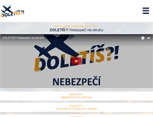 Tablet Screenshot of doletis.cz